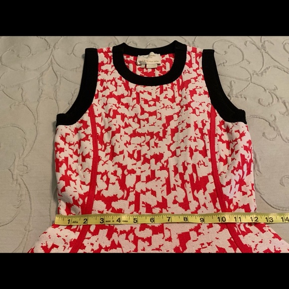 Kate Spade red and white sleeveless dress size S - Picture 4 of 14